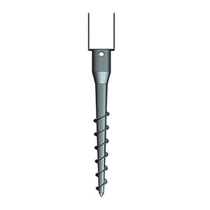 JFN-U-link connection, steel ground screw